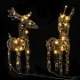 Renos de Navidad 80 LED 2 unidades blanco cálido de , Luces de Navidad - Ref: Foro24-372168, Precio: 44,61 €, Descuento: %