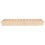 Bed frame with LED solid wood 75x190 cm by , Beds and slatted bases - Ref: Foro24-819997, Price: 113,76 €, Discount: %