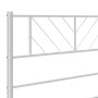 Cabecero de metal blanco 193 cm de , Cabeceros y pies de cama - Ref: Foro24-372265, Precio: 32,02 €, Descuento: %