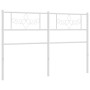 Cabecero de metal blanco 120 cm de , Cabeceros y pies de cama - Ref: Foro24-355347, Precio: 33,36 €, Descuento: %