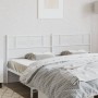 Cabecero de metal blanco 193 cm de , Cabeceros y pies de cama - Ref: Foro24-355353, Precio: 38,53 €, Descuento: %