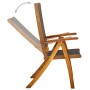 Set de comedor de jardín 7 piezas madera maciza de acacia de vidaXL, Conjuntos de jardín - Ref: Foro24-41748, Precio: 540,97 ...
