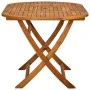 Set de comedor de jardín 7 piezas madera maciza de acacia de vidaXL, Conjuntos de jardín - Ref: Foro24-41748, Precio: 546,16 ...