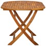 Set de comedor de jardín 7 piezas madera maciza de acacia de vidaXL, Conjuntos de jardín - Ref: Foro24-41748, Precio: 540,97 ...