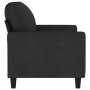 Sofá de 2 plazas de tela negro 120 cm de , Sofás - Ref: Foro24-359159, Precio: 248,72 €, Descuento: %