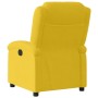 Sillón reclinable eléctrico de terciopelo amarillo en Sillones | Comprar online en Foru.es