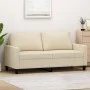 Sofá de 2 plazas de tela color crema 140 cm de , Sofás - Ref: Foro24-359165, Precio: 201,74 €, Descuento: %