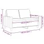 Sofá de 2 plazas de tela color crema 140 cm de , Sofás - Ref: Foro24-359165, Precio: 201,74 €, Descuento: %