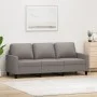 Sofá de 3 plazas de tela gris taupe 180 cm by , Sofas - Ref: Foro24-359178, Price: 310,20 €, Discount: %