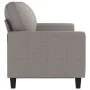 Sofá de 3 plazas de tela gris taupe 180 cm by , Sofas - Ref: Foro24-359178, Price: 310,20 €, Discount: %