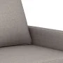 Sofá de 3 plazas de tela gris taupe 180 cm by , Sofas - Ref: Foro24-359178, Price: 310,20 €, Discount: %
