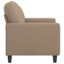Sillón cuero sintético color capuchino 60 cm de , Sofás - Ref: Foro24-359131, Precio: 151,04 €, Descuento: %