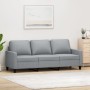 Sofá de 3 plazas de tela gris claro 180 cm de , Sofás - Ref: Foro24-359171, Precio: 264,82 €, Descuento: %