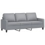 Sofá de 3 plazas de tela gris claro 180 cm de , Sofás - Ref: Foro24-359171, Precio: 264,82 €, Descuento: %