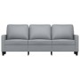 Sofá de 3 plazas de tela gris claro 180 cm de , Sofás - Ref: Foro24-359171, Precio: 264,82 €, Descuento: %