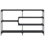 Mesa consola madera de ingeniería negra 160x32x95 cm de , Mesas auxiliares - Ref: Foro24-833955, Precio: 92,65 €, Descuento: %