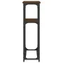 Mesa consola madera de ingeniería marrón roble 90x22,5x75 cm by , Side tables - Ref: Foro24-834094, Price: 42,31 €, Discount: %