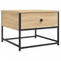 Mesa de centro madera de ingeniería roble Sonoma 51x51x40 cm de , Mesas de centro - Ref: Foro24-833976, Precio: 38,68 €, Desc...