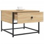 Mesa de centro madera de ingeniería roble Sonoma 51x51x40 cm de , Mesas de centro - Ref: Foro24-833976, Precio: 38,68 €, Desc...