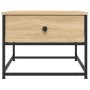 Mesa de centro madera de ingeniería roble Sonoma 51x51x40 cm de , Mesas de centro - Ref: Foro24-833976, Precio: 38,68 €, Desc...