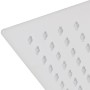 Cabezal de ducha cuadrado efecto lluvia acero inoxidable 25x25 de vidaXL, Cabezales de ducha - Ref: Foro24-142160, Precio: 20...