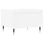 Mesa de centro madera de ingeniería blanco 50x46x35 cm de , Mesas de centro - Ref: Foro24-830844, Precio: 43,69 €, Descuento: %