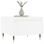 Mesa de centro madera de ingeniería blanco 50x46x35 cm de , Mesas de centro - Ref: Foro24-830844, Precio: 44,21 €, Descuento: %