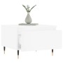 Mesa de centro madera de ingeniería blanco 50x46x35 cm de , Mesas de centro - Ref: Foro24-830844, Precio: 44,21 €, Descuento: %