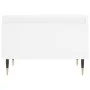 Mesa de centro madera de ingeniería blanco 50x46x35 cm de , Mesas de centro - Ref: Foro24-830844, Precio: 43,69 €, Descuento: %