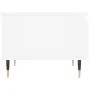 Mesa de centro madera de ingeniería blanco 50x46x35 cm de , Mesas de centro - Ref: Foro24-830844, Precio: 43,69 €, Descuento: %