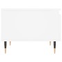 Mesa de centro madera de ingeniería blanco 50x46x35 cm de , Mesas de centro - Ref: Foro24-830844, Precio: 44,21 €, Descuento: %