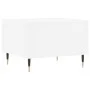 Mesa de centro madera de ingeniería blanco 50x46x35 cm de , Mesas de centro - Ref: Foro24-830844, Precio: 43,69 €, Descuento: %