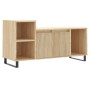 Mueble para TV madera contrachapada roble Sonoma 100x35x55 cm de , Muebles TV - Ref: Foro24-831327, Precio: 65,52 €, Descuent...