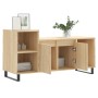 Mueble para TV madera contrachapada roble Sonoma 100x35x55 cm de , Muebles TV - Ref: Foro24-831327, Precio: 65,52 €, Descuent...