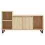 Mueble para TV madera contrachapada roble Sonoma 100x35x55 cm de , Muebles TV - Ref: Foro24-831327, Precio: 65,52 €, Descuent...