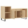 Mueble para TV madera contrachapada roble Sonoma 100x35x55 cm de , Muebles TV - Ref: Foro24-831327, Precio: 65,52 €, Descuent...