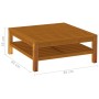 Muebles de jardín 7 pzas cojines crema madera maciza de acacia de , Conjuntos de jardín - Ref: Foro24-3086954, Precio: 1,00 €...