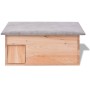 Casa para erizos de madera 45x33x22 cm de vidaXL, Jaulas y habitáculos para animales pequeños - Ref: Foro24-42351, Precio: 49...