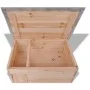 Casa para erizos de madera 45x33x22 cm de vidaXL, Jaulas y habitáculos para animales pequeños - Ref: Foro24-42351, Precio: 45...
