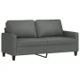 2-seater sofa in dark gray fabric 140 cm by , Sofas - Ref: Foro24-359164, Price: 215,51 €, Discount: %