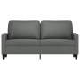 Sofá de 2 plazas de tela gris oscuro 140 cm de , Sofás - Ref: Foro24-359164, Precio: 219,69 €, Descuento: %