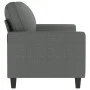 2-seater sofa in dark gray fabric 140 cm by , Sofas - Ref: Foro24-359164, Price: 215,51 €, Discount: %