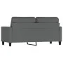 2-seater sofa in dark gray fabric 140 cm by , Sofas - Ref: Foro24-359164, Price: 215,51 €, Discount: %