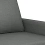 2-seater sofa in dark gray fabric 140 cm by , Sofas - Ref: Foro24-359164, Price: 215,51 €, Discount: %