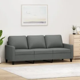 3-Sitzer-Sofa aus dunkelgrauem Stoff, 180 cm von , Sofas - Ref: Foro24-359172, Preis: 301,80 €, Rabatt: %