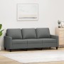 Sofá de 3 plazas de tela gris oscuro 180 cm de , Sofás - Ref: Foro24-359172, Precio: 307,18 €, Descuento: %