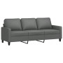 Sofá de 3 plazas de tela gris oscuro 180 cm de , Sofás - Ref: Foro24-359172, Precio: 307,18 €, Descuento: %