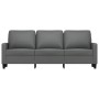 Sofá de 3 plazas de tela gris oscuro 180 cm de , Sofás - Ref: Foro24-359172, Precio: 307,18 €, Descuento: %