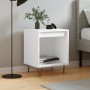Mesita de noche madera contrachapada blanco 40x35x50 cm de , Mesitas de noche - Ref: Foro24-830716, Precio: 34,27 €, Descuent...