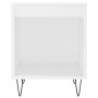 Mesita de noche madera contrachapada blanco 40x35x50 cm de , Mesitas de noche - Ref: Foro24-830716, Precio: 34,27 €, Descuent...